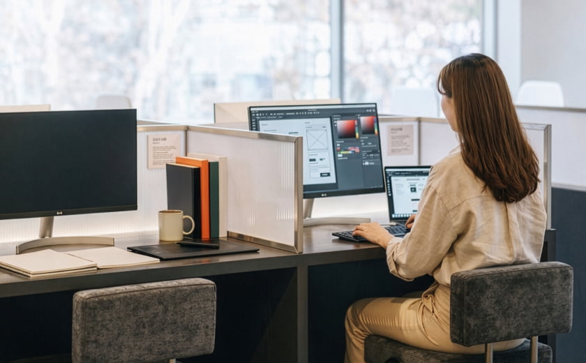 카페 전전하던 시절보다  업무 효율 200% 상승 이미지